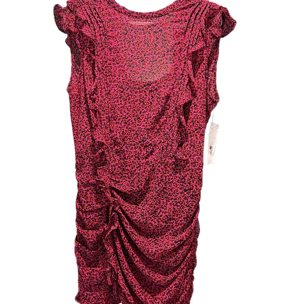1. State Pink Ruched Dress